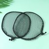 HEALLILY 6pcs Elastic Wig Cap Drawstring Ponytail Net DIY Wig Mesh Breathable Mesh Wig Cover Hairdressing Tool Accessories for Women Men
