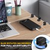 VieHome 8 Pack Magnetic Cable Management Clips - Ideal Cord Holder for Nightstand, Desk, Charger Holder - Phone Cord Holder w/360 Rotation