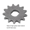 Alomejor Motor Sprocket 25H 13T Metal Electric Scooter Motor Engine Sprocket Chain Wheel for MY1020 Motor