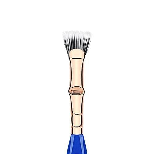 Bdellium Tools Professional Makeup Brush Golden Triangle - Duet Fibre Bent Lash Fan 730