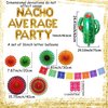 JeVenis Nacho Average Party Decoration Nacho Average Party Balloons Banner Fiesta Taco Balloons Fiesta Mexican Party Decoration