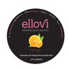 Ellovi All-Natural Luxuriously Whipped Body Butter - Orange - Pure Enough to Eat - Made With Just 6 Vegan Ingredients - Plant-Based Moisturizer For Naturally Healthy Skin (2 fl. oz/59ml)