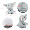 ZGXIONG Elephant Stuffed Animal Grey Stuffed Elephant Plush Toys Cute Plush Elephant Toy Elephant Gifts for Women Elephants Stuffed Animals for Kids Girls for Mother's Day Birthday Gifts 9 Inch
