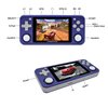 RG351P Retro Handheld Game Console Open Source Linux System 3.5 inch IPS 320*480 Screen RK3326 1.5GHz 3500mAh Battery 2500 Classic Games Support PSP/N64 Game Gift Portable Player (RG351P-Purple)