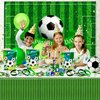 Miucat 120Pcs Soccer Party Favors, Soccer Birthday Party Supplies with Whistle Stickers Slap Bracelet Key Chains and Soccer Goodie Bags for Soccer Party Decorations Supplies