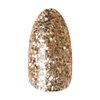 KISS imPRESS No Glue Press-On Nails White Gold Glitter Design Includes 30 Nails, Prep Pad, 1 Manicure Stick, 1 Mini File - Day Stars