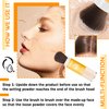 Sunscreen Setting Powder Brush SPF 50 PA++,Matte Translucent Loose Setting Face Powder,Brush On Powder Sunscreen for Face,Long Lasting Oil Control Mineral Brush Makeup Setting Powder