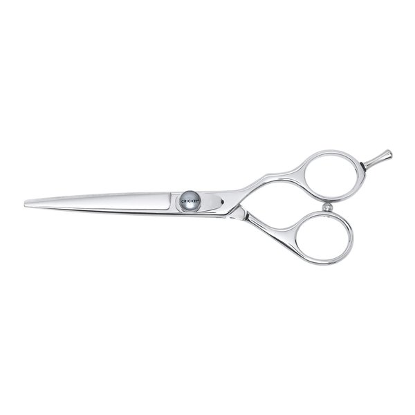 Cricket S2 Elite Series 600 6 inch Shears Professional Stylist Barber Hair Cutting Scissors, Convex Edge, Swedish Steel