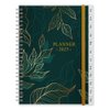 2025 Weekly & Monthly Planner - 7" x 10" Planner 2025 from January 2025-December 2025, Easy to Organize Your Daily Life, Green Leaf