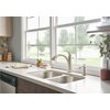 Moen S3946SRS Transitional Deck Mounted Kitchen Soap Dispenser with Above the Sink Refillable Bottle, Spot Resist Stainless