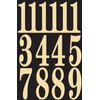 Hy-Ko Products MM-5N Self Adhesive Vinyl Numbers 3" High, Black & Gold, 26 Pieces