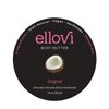 Ellovi All-Natural Body Butter - Original - Pure Enough to Eat - Made With Just 6 Vegan Ingredients - Ultra-Rich 100% Plant-Based Hydrating Moisturizer For Naturally Healthy Skin (1 fl. oz/33ml)