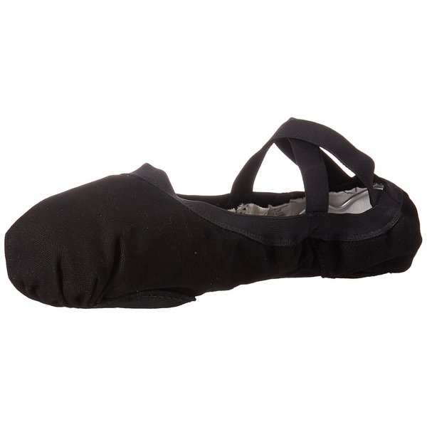 Bloch Women's Pro Elastic, Black, 3.5 Wide