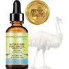 Botanical Beauty PURE EMU OIL ULTRA CLEAR 100% Natural REFINED for FACE, SKIN, BODY, HANDS, FEET, NAILS, HAIR, LIP CARE 0.5 Fl. oz. - 15 ml