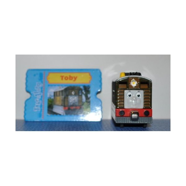 Take Along Thomas & Friends - Toby the Train Engine with Ticket Info Card (Limited) by Learning Curve Train Engine