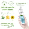 Lubelab Waterbased Lube 8.3 Fl Oz. Personal Lubricant w/Aloe & Vitamin E, Hypoallergenic, Free of Paraben&Glycerin&PEGs, PH-Balanced, Natural Smooth Slippery Glide Gel for Couples, Men, Women