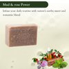 ADK Natural Mud & Rose Soap Bar 4 oz., Handmade Organic Olive Oil Soap, Vegan Antioxidant Body Soap for Moisturizing Men, Women & Babies with Dry and Sensitive Skin