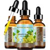 Botanical Beauty GRAPE SEED OIL 100% Pure Natural Undiluted Refined Cold Pressed Carrier Oil for Face, Skin, Body, Hair, Massage, Lip, Nails. 4 Fl. oz-120 ml.