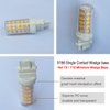 LEMENG 5Watt S8 3156 Wedge Base LED Light Bulb 12VAC/DC Low Voltage(2700K Warm White) 500Lumens,35-50watt Halogen Equivalent,Outdoor Landscape Pathway Driveway Deck Step Paver Lighting-6 Pack