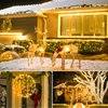 Mlambert 3 Pack 33FT Fairy Lights Battery Operated with Remote and Timer, Waterproof Dimmable 8 Modes 100 LEDs Twinkle Lights for Indoor Outdoor Decor