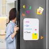 VUSIGN Small Dry Erase White Board, 8.5 x 11 Inches Mini Whiteboard, Magnetic Board for Wall, Fridge, Locker, Kids, Students, Pink