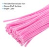 PATIKIL 30CM/12Inch Pipe Cleaners, 300 Pack Flexible Chenille Stems for DIY Art Creative Crafts Party Decorations Handicrafts Handwork, Pink