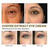 2Pcs Caffeine Eye Cream, Caffeine Eye Cream For Dark Circles And Puffiness, Korean Retinol Fix Eye Cream For Tightening And Firming Skin