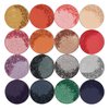 Juvia's Place Bright and Bold Reds Eyeshadow Palette - Professional Eye Makeup, Pigmented Eyeshadow Palette, Makeup Palette for Eye Color & Shine, Pressed Eyeshadow Cosmetics, Shades of 16