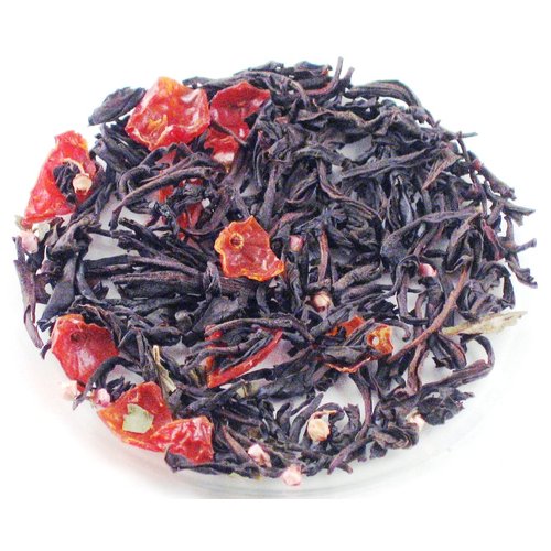 Pomegranate Rosehip Loose Leaf Natural Flavored Black Tea (4oz)