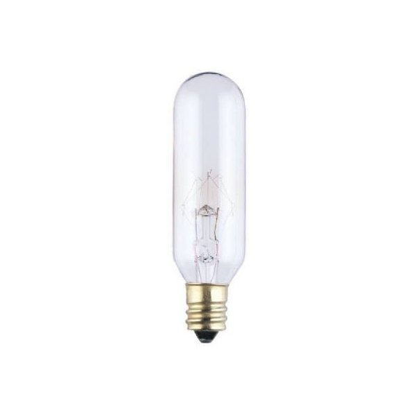 Westinghouse 15 watts T6 Tubular Incandescent Bulb E12 (Candelabra) Soft White 1 pk