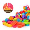 Teytoy 100 Pcs Bristle Shape Building Blocks Toy Set for toddlers Kids