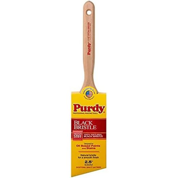 2-1/2" Purdy 144116025 Extra Oregon Angled Sash Paint Brush, Black China Bristle