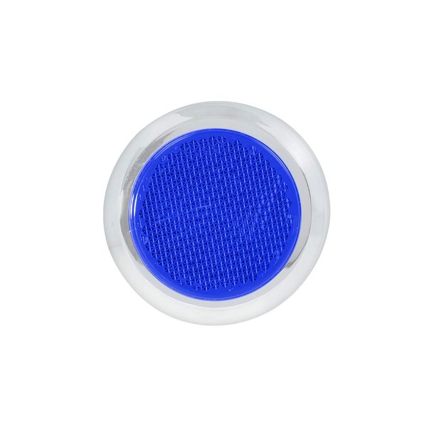 GG Grand General 80832 Reflector (2-1/8" Blue Stick-On with Clear Rim)