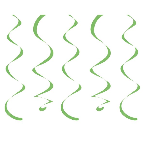 Creative Converting Dizzy Danglers, Fresh Lime