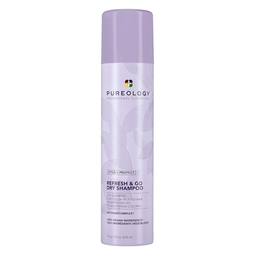 Pureology Style + Protect Refresh & Go Dry Shampoo | For Oily, Color-Treated Hair | Volumizing & Protective Dry Shampoo | Silicone-Free | Vegan | Updated Packaging | 5.3 Oz. |