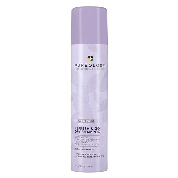 Pureology Style + Protect Refresh & Go Dry Shampoo | For Oily, Color-Treated Hair | Volumizing & Protective Dry Shampoo | Silicone-Free | Vegan | Updated Packaging | 5.3 Oz. |