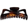 Caravan Jumbo Hair Claw in Tortoise Shell Color of Celluloid Acetate