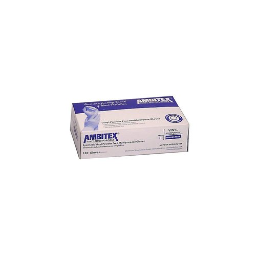 Tradex V5201-SM Ambitex Small Powder-Free Vinyl Gloves - 100 / CT