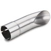 LCGP 2.5 Inch Inlet Turn Down Exhaust Tip, 2 1/2 Inch Inside Diameter Inlet, 9’’ Length Stainless Steel Turndown Exhaust Pipe