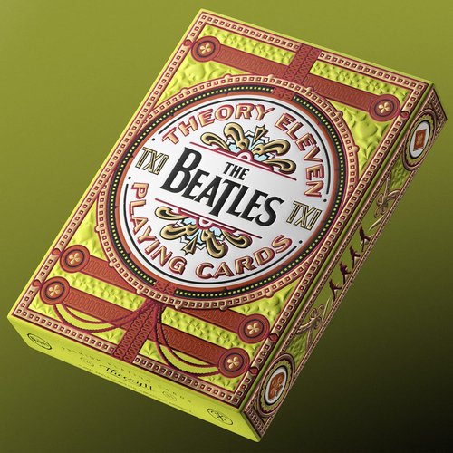 theory11 The Beatles Premium Playing Cards - Green Deck Officially Licensed Collector's Cards