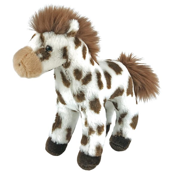 Big Country Toys - Bud Bud The Appaloosa Horse Plush - Stuffed Farm Animals - Bud Bud, The Wonder Horse Character - 10 Inches Long - Polyester