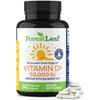 ForestLeaf Vitamin D3 50000 IU - Bone Health and Immune Support - Small Easy to Swallow Vegetable Capsules - Non-GMO Gluten Free VIT D - VIT D3 Vitamin D Supplements for Women and Men, 240 Count