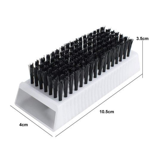 Surgical Scrub Brush Nails Brush 2 PCS Non-Disposable Sterile Nail Hand Brush Nail Scrubber with Nail Cleaner Hand and Nail Brush Double-Sided Cleaning Scrub Brush (White-2PS)