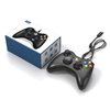 VOYEE PC Controller, Wired Controller Compatible with Microsoft Xbox 360 & Slim/PC Windows 10/8/7, with Upgraded Joystick, Double Shock | Enhanced (Black)