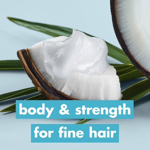 Love Beauty and Planet Volume and Bounty Thickening Conditioner Coconut Water and Mimosa Flower Hair Thickener for Fine Hair Silicone-Free, Vegan, Volume Hair Products 32.3 oz