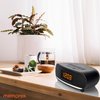 Memorex MX-CR160 Bluetooth Clock Radio with USB Charging | FM PLL Radio with 20 Presets, Dual Alarm, Snooze, Sleep Timer, 0.9” LED Display, Battery Backup | Digital Alarm Clock with Wireless Streaming