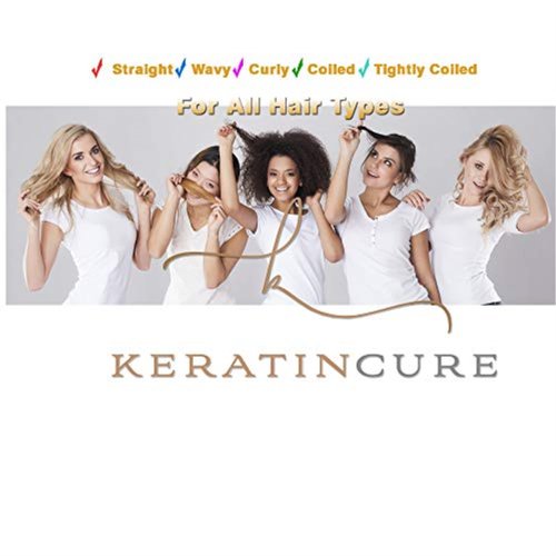 Keratin Cure Gold & Honey Deep Hair Mask Masque Conditioning Strengthen Dry Damaged Growth Relieves Scalp for all hair Moisturizing Reparation Argan Coconut Marula Women Men Beards 8 Oz