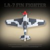 MISINI M6513 Lavochkin La-7 Fin Fighter Building Blocks Set, 638 PCS Airplane Model Building Kits, Educational Toys Gifts for Teens and Adults