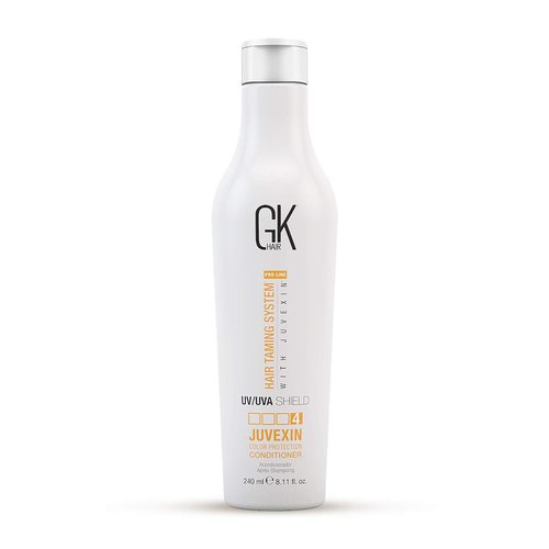 GK HAIR Global Keratin Colored Shield Conditioner (8.11 Fl Oz/240ml) - Deep Cleansing Heat Thermal Protection for Color Treated Dry Damaged Curly Frizzy Hair - Paraben Sulfate Free Unisex