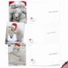 The Best Card Company Variety Pack of 10 Christmas Greeting Cards with Envelopes, Humor Holiday Assortment for Men and Women (10 Designs, 1 Each) - Bear Hugs AM6327XSG-B1x10